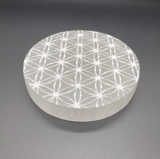 Seleniet oplaadschijf - Bloem Des Levens